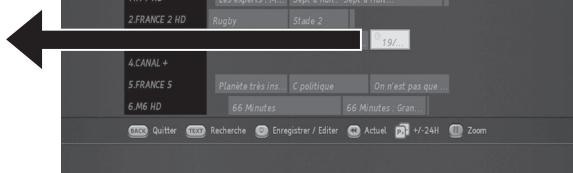 HUMAX TN8000 HD - Guide des programmes - 4