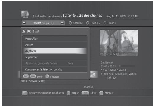 HUMAX TN8000 HD - Editor la chaine - 1