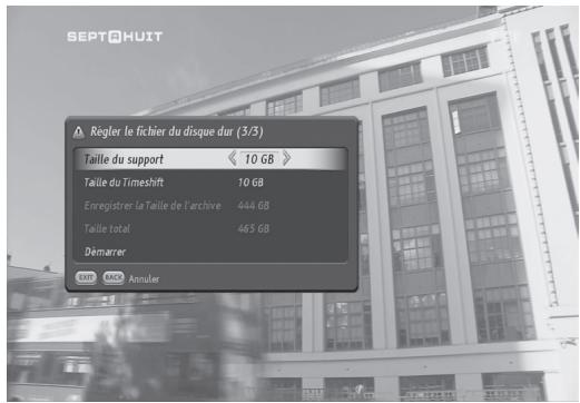 HUMAX TN8000 HD - Preférences - 1