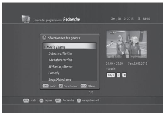 HUMAX TN8000 HD - Fonction de recherche des informations de programmation - 3