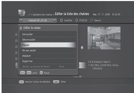 HUMAX TN8000 HD - Sélection de chaînes en bloc - 2