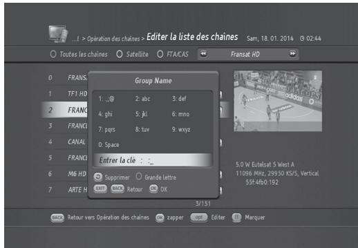 HUMAX TN8000 HD - List des chaînes - 2