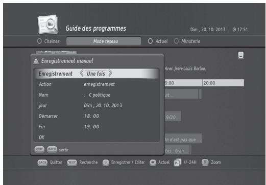 HUMAX TN8000 HD - Guide des programmes - 1