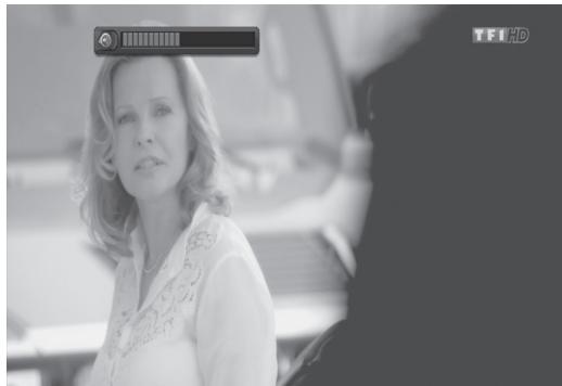 HUMAX TN8000 HD - Contrôle du volume - 1