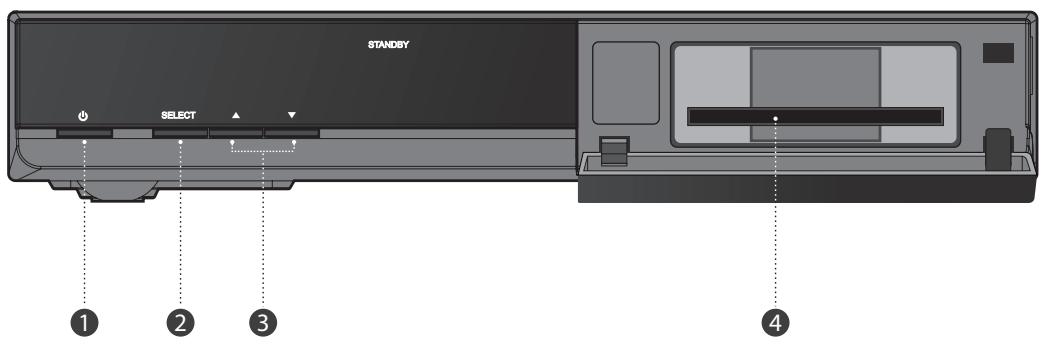 HUMAX TN8000 HD - Panneau avant - 1