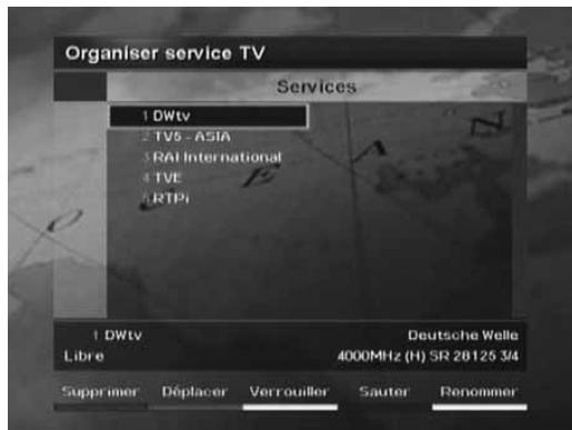 HUMAX VA-ACEPLUS - Organisation des services - 2