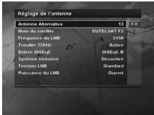 HUMAX VA-ACEPLUS - Réglage de l'antenne - 1