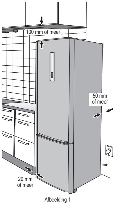 PANASONIC NR-B32FX2-XE & NR-B32FX2 - Hetplaatsen van de afstandhoulders - 2