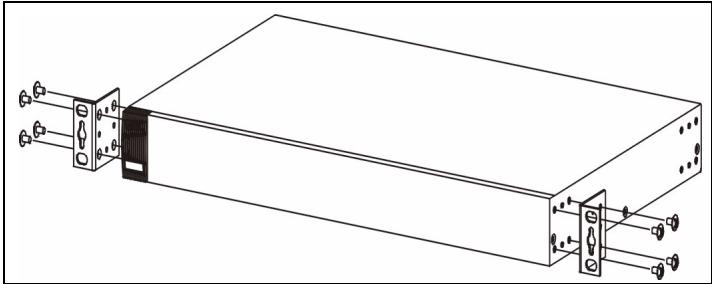 ZYXEL ES2108G - 安裝於標準機架上 - 1