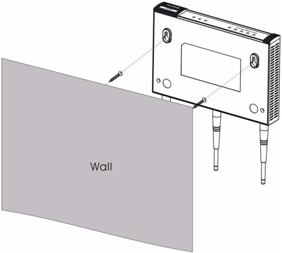 ZYXEL N-4100 - 壁掛式安裝 - 1