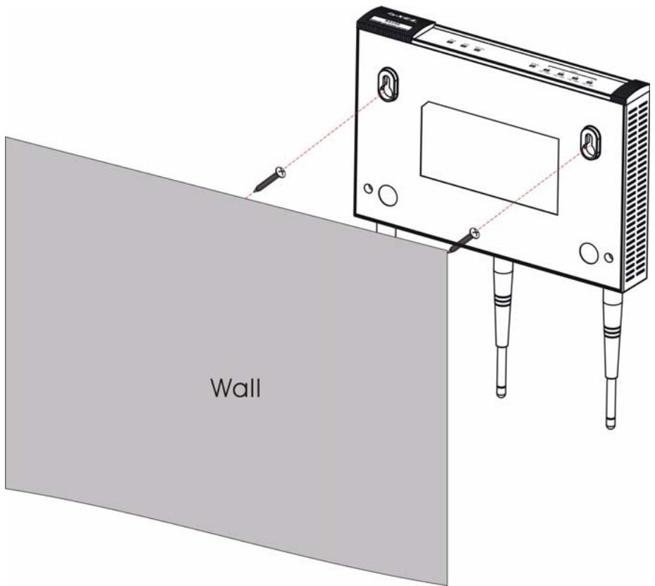ZYXEL N-4100 - Väggmontering - 1