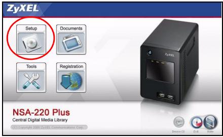 ZYXEL NSA-220 PLUS - Zugreifen auf das NSA mit dem Discovery Utility - 1