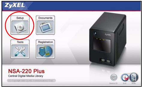 ZYXEL NSA-220 PLUS - デイスカバリ ユーダイリテイを使て NSAにアクセする - 1