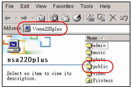 ZYXEL NSA-220 PLUS - Mappa NSA till datorns nätverksenhet - 5