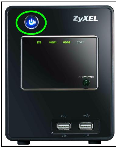 ZYXEL NSA-220 PLUS - Anslut NSA - 3