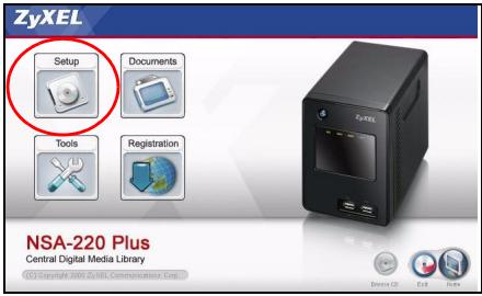 ZYXEL NSA-220 PLUS - Utilizar la calidad discovery para acceder al NSA - 1