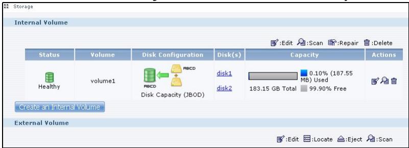 ZYXEL NSA-220 PLUS - Click Administration. - 5