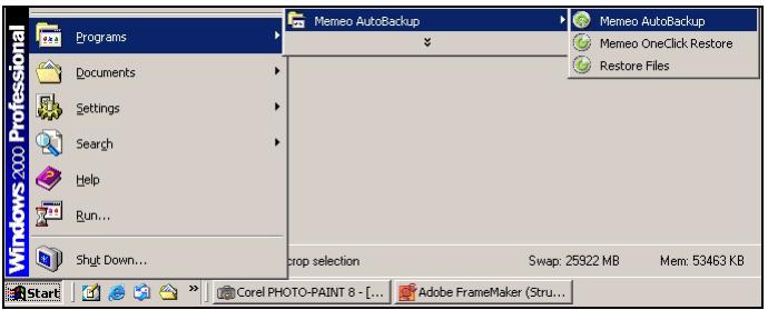 ZYXEL NSA-220 PLUS - Memeo Autobackup gebruiken na het opstarten - 1