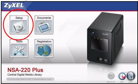 ZYXEL NSA-220 PLUS - Uso dell'utility di analisi per accedere all'NSA - 1