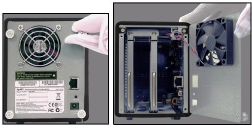 ZYXEL NSA-220 PLUS - Installer Harde Schijven - 3