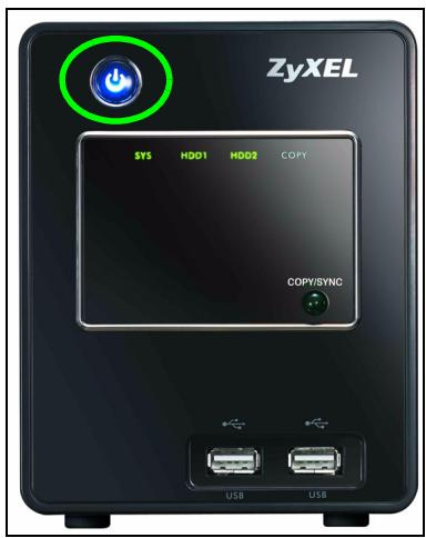 ZYXEL NSA-220 PLUS - Collegare I'NSA - 3
