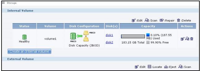 ZYXEL NSA-220 PLUS - Hagablick en Administración. - 5