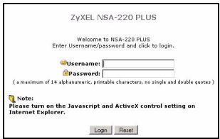 ZYXEL NSA-220 PLUS - Directe Toegang - 3