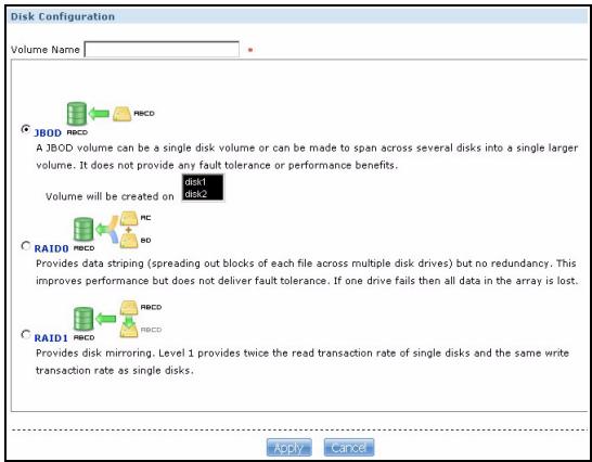 ZYXEL NSA-220 PLUS - Click Administration. - 4