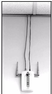 ZYXEL NWA1100, NWA1100-N, NWA1121NI, NWA1123-NI - Adjust the cables. - 2