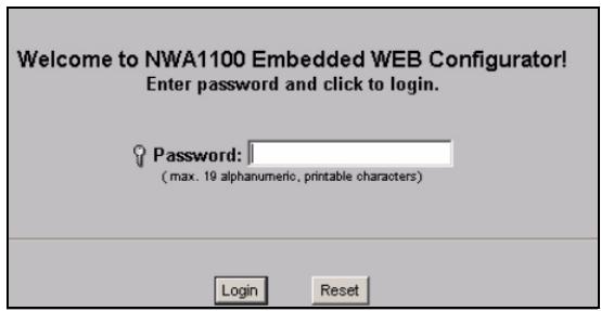 ZYXEL NWA1123-NI - 登录到Web配置程序 - 3