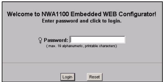 ZYXEL NWA1123-NI - Eseguire il login nella strumento di configurazione Web - 3