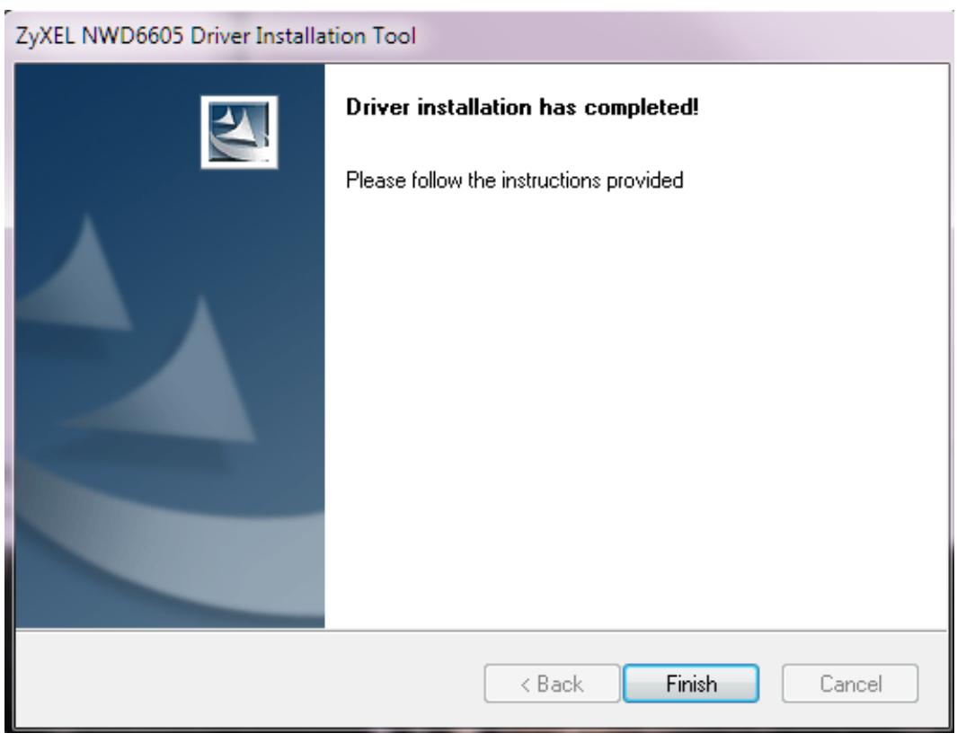 ZYXEL NWD6605 - Driver Installation - 4