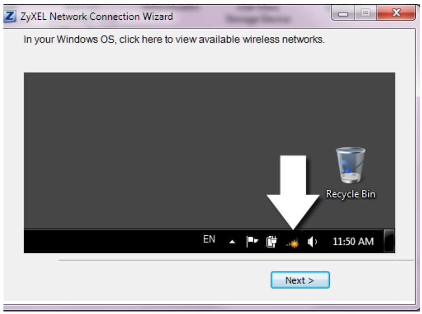 ZYXEL NWD6605 - ZyXEL Network Connection Wizard (Windows Zero Configuration) - 1