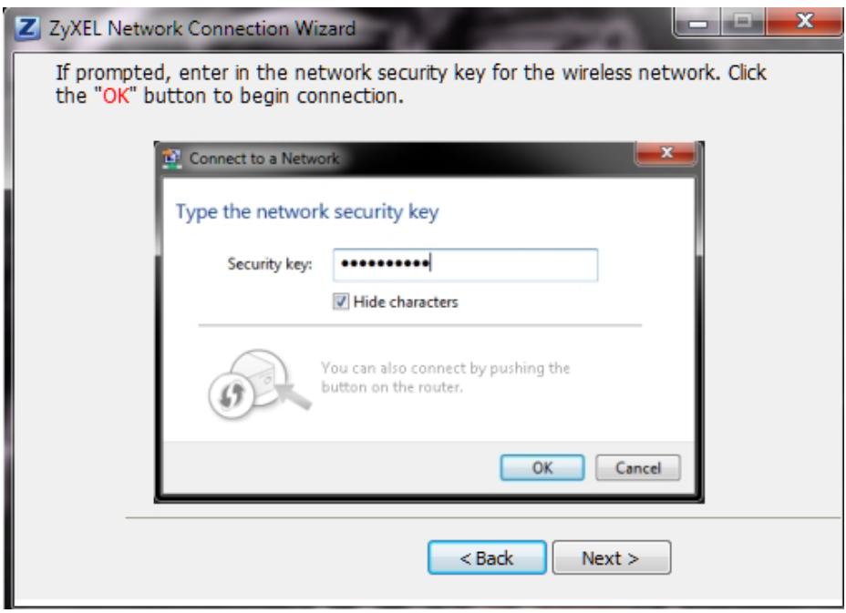ZYXEL NWD6605 - ZyXEL Network Connection Wizard (Windows Zero Configuration) - 3