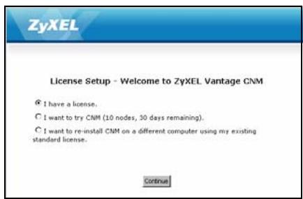 ZYXEL VANTAGE CNM - Configurazione iniziale - 3