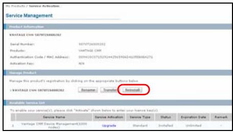 ZYXEL VANTAGE CNM - Neuinstallieren einer bestehenden Lizens auf einem anderen Computer - 5