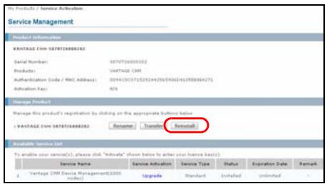 ZYXEL VANTAGE CNM - Reinstall Existing License on a Different Computer - 5