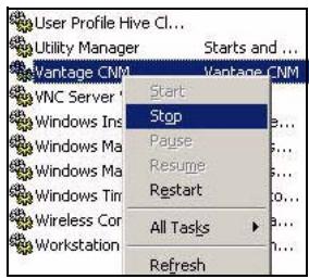 ZYXEL VANTAGE CNM - Désactiver les serveurs Web - 3