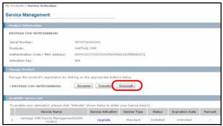 ZYXEL VANTAGE CNM - Reinstallazione della licenza esistente su un computer diverso - 5
