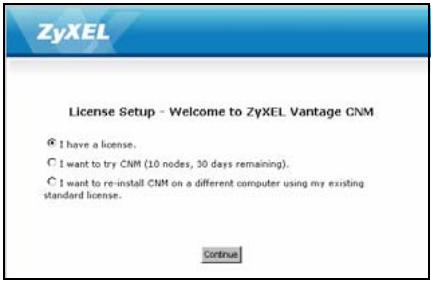 ZYXEL VANTAGE CNM - Configuración inicial - 4