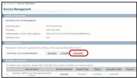 ZYXEL VANTAGE CNM - Reinstalar la licencia existente en un ordinador diferente - 5