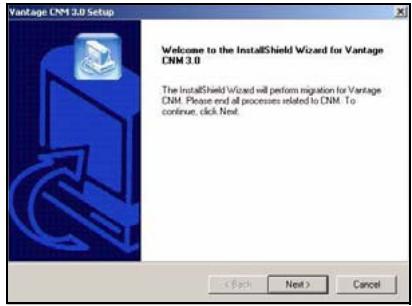 ZYXEL VANTAGE CNM - Mettre à niveau à partir de Vantage CNM 3.0.00.61.02 - 2