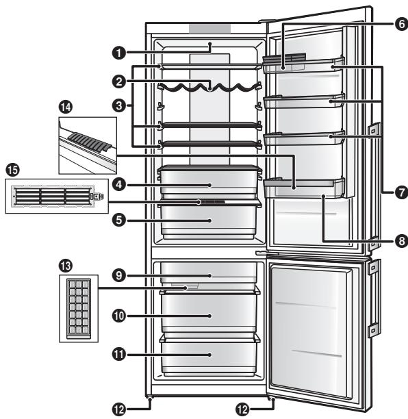 PANASONIC NR-BN34EW2-E & NR-BN34EW2 - Diepvriesvak - 2