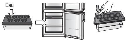 PANASONIC NR-BN34EW2-E & NR-BN34EW2 - Production de glaçons - 1
