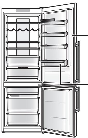 PANASONIC NR-BN34EW2-E & NR-BN34EW2 - Congélateur - 2