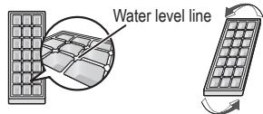 PANASONIC NR-BN34EW2-E & NR-BN34EW2 - Making ice cubes - 2