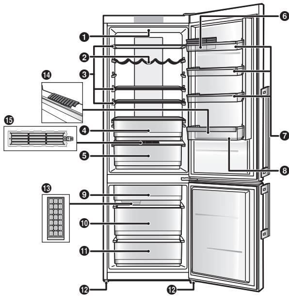 PANASONIC NR-BN34EW2-E & NR-BN34EW2 - Freezer compartment - 2