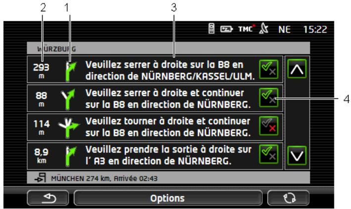 NAVIGON SKODA MOVE AND FUN - Description d'itinéraire - 1