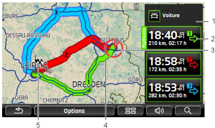 NAVIGON SKODA MOVE AND FUN - Carte au mode Présentation - 1
