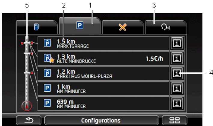 NAVIGON VOLKSWAGEN MAPS AND MORE - Afficher les adresses utiles sur votre itinétaire - 4